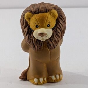 Vintage 1990 Lucy Rigg Enesco Noah's Ark Lion Hand Painted Porcelain Philippines